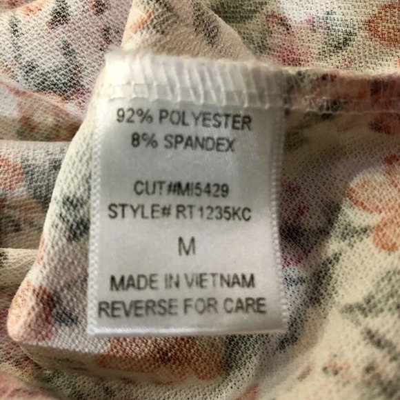 Misia Floral Blouse Womens M Used - Picture 10 of 16